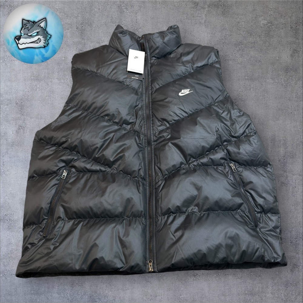 Nike Windrunner Therma-FIT ADV Down Gilet Vest Black Men's Size 2XL HV1480-010
